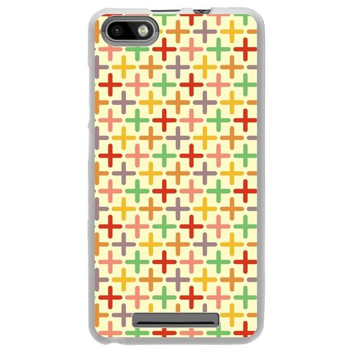 Coque Souple Pour Wiko Lenny 3 Avec Impression Motifs Retro 3