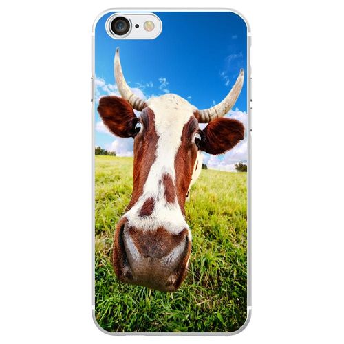Coque Souple Pour Apple Iphone 7 Avec Impression Motifs Vache