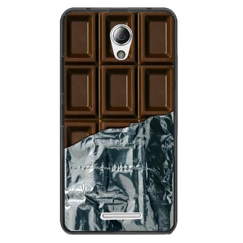 Coque Souple Pour Lenovo B Avec Impression Motifs Tablette De Chocolat