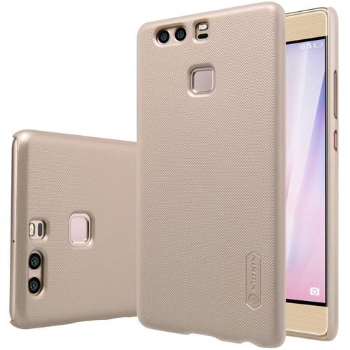 Coque Protection Frosted Shield Gold + Film Écran Pour Huawei P9 Plus