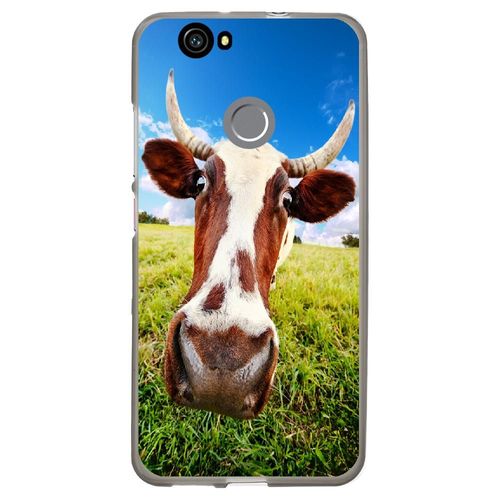 Coque Souple Pour Huawei Nova Avec Impression Motifs Vache