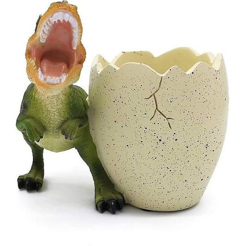 Porte-Crayon Oeuf De Dinosaure T-Rex - Organisateur De Fournitures De Bureau