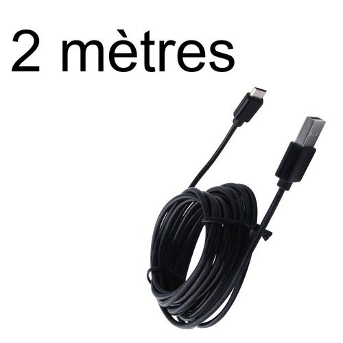 Câble Micro USB 2 mètres synchronisation et charge