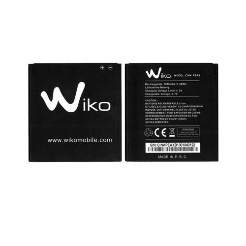 Wiko - Batterie Pour Téléphone Portable 1800 Mah - Pour Wiko Cink Peax, Cink Peax 2