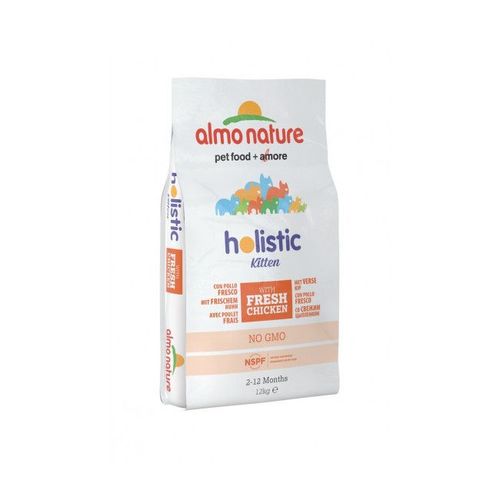Croquettes Almo Nature Holistic Pour Chaton Au Poulet Et Riz Sachet De 400 G