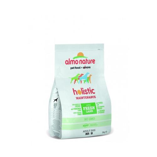 Croquettes Almo Nature Holistic Pour Chien Adulte Petite Taille Sac 2 Kg Poisson Blanc Et Riz (Fin De Dluo)