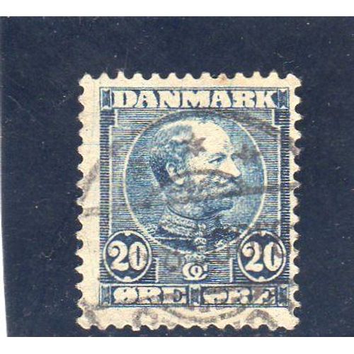 Timbre-Poste Du Danemark (Roi Christian Ix)