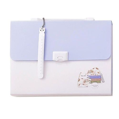 Dossier Extensible Avec Poignée Et Boucle - Organisateur De Poches Pour Lettres A4