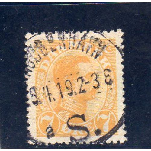 Timbre-Poste Du Danemark (Roi Christian X)