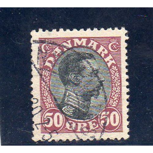 Timbre-Poste Du Danemark (Roi Christian X)