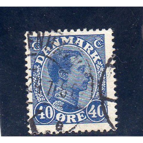Timbre-Poste Du Danemark (Roi Christian X)