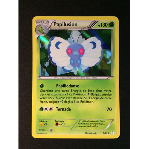 Papilusion 5/83 Holo Set Xy Generations Fr