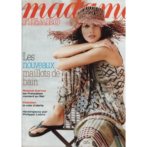Madame Figaro / 02-06-1995 N°15796 : Greta Scacchi (4p) - Mary Pierce (1p) - Arman (2p)