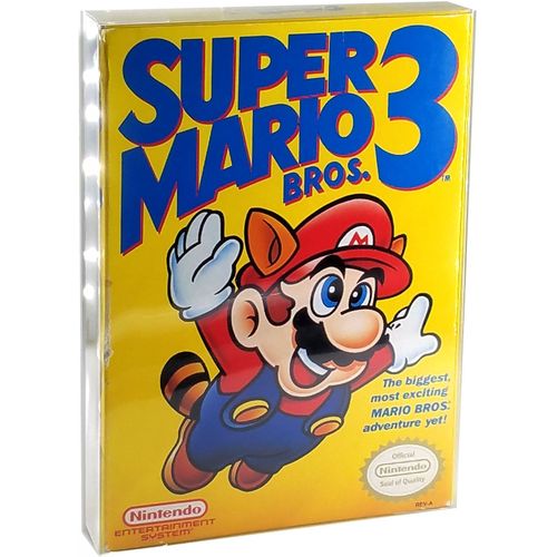 Link-E : Lot De 10 Boîtiers De Protection Pour Boites De Jeux Sur Console Nintendo Nes