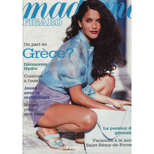 Madame Figaro / 29-07-1995 N°15845 : Pierre Perret (2p) - Marie Jo Pérec (2p) - Nina Companeez (2p)