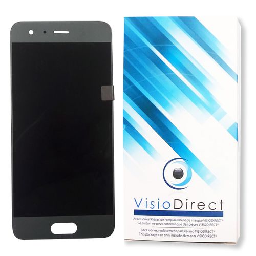 Visiodirect® Ecran Complet Pour Huawei Honor 9 Gris Argent 5.15" Téléphone Portable Vitre Tactile + Écran Lcd