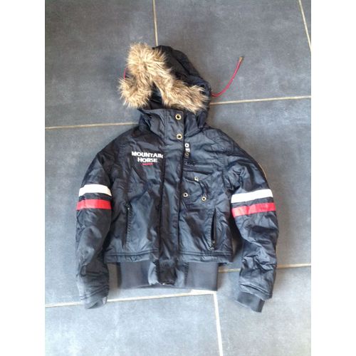 Manteau Blouson Moutain Horse Taille Junior Noir