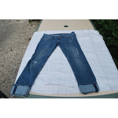 Jean H&m T. 42 Bleu 