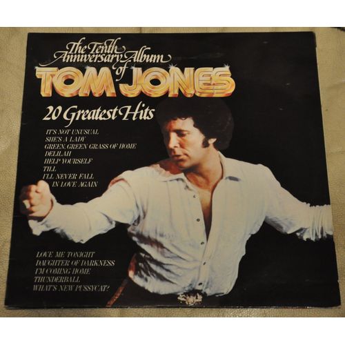Tom Jones 20 Greatest Hits  The Tenth Anniversary Album (Double Lp)