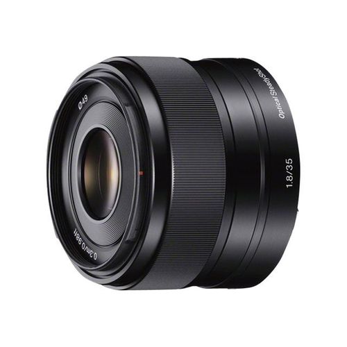 Objectif Sony SEL35F18 35 mm - f/1.8 OSS - Sony E-mount - pour Handycam NEX-VG900; a NEX 3NL, 3NY, C3, F3D, F3K, F3Y