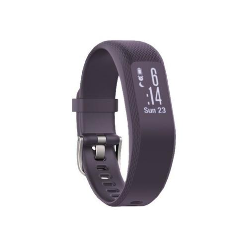 Garmin Vivosmart 3 - Tracker D'activités - Taille Du Bracelet : S/M - Monochrome - Bluetooth, Ant+/Ant - 20.4 G - Violet