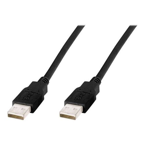 DIGITUS - Câble USB - USB (P) pour USB (P) - USB 2.0 - 1 m - noir