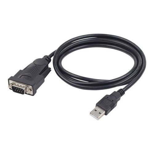 Cablexpert UAS-DB9M-02 - Câble USB / série - USB (M) pour DB-9 (M) - 1.5 m - noir