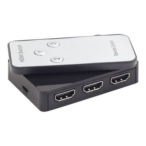 Cablexpert DSW-HDMI-34 - Commutateur vidéo/audio - 3 x HDMI - de bureau