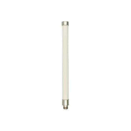 Delock WLAN - Antenne - Wi-Fi - 8 dBi - omni-directionnel - extérieur, montage sur perche - blanc