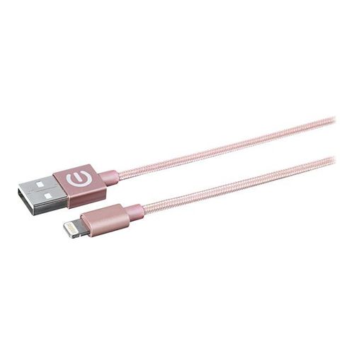 eSTUFF Allure Series - Câble USB - USB (M) pour Micro-USB de type B (M) - 1 m - rose