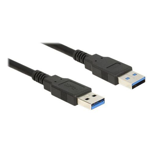 Delock - Câble USB - USB type A (M) pour USB type A (M) - USB 3.0 - 3 m - noir