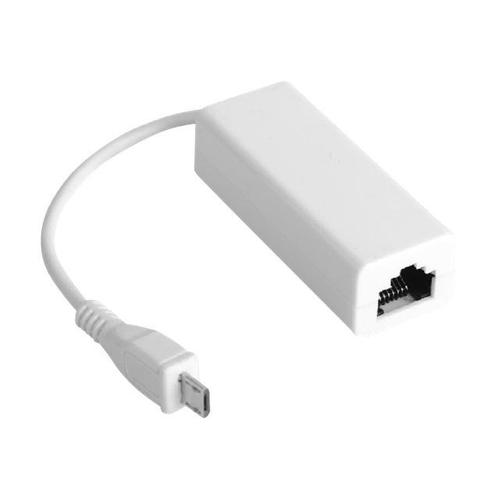 MicroConnect - Adaptateur réseau - USB 2.0 - 10/100 Ethernet - blanc