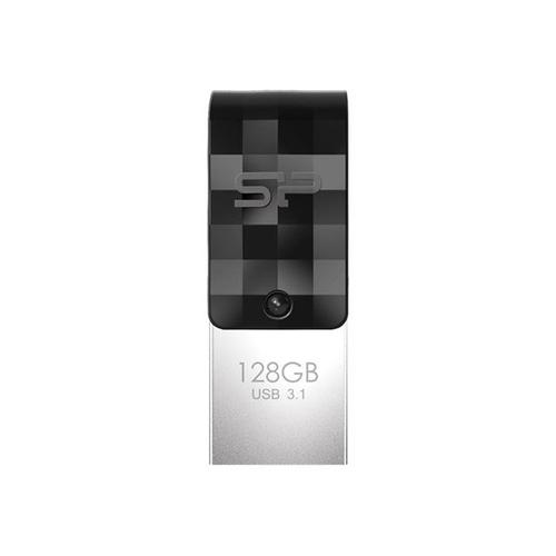 SILICON POWER Mobile C31 - Clé USB - 16 Go - USB 3.1 Gen 1 / USB-C - noir