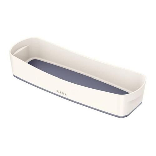 Leitz Mybox - Bac De Rangement - Large - Blanc Et Gris