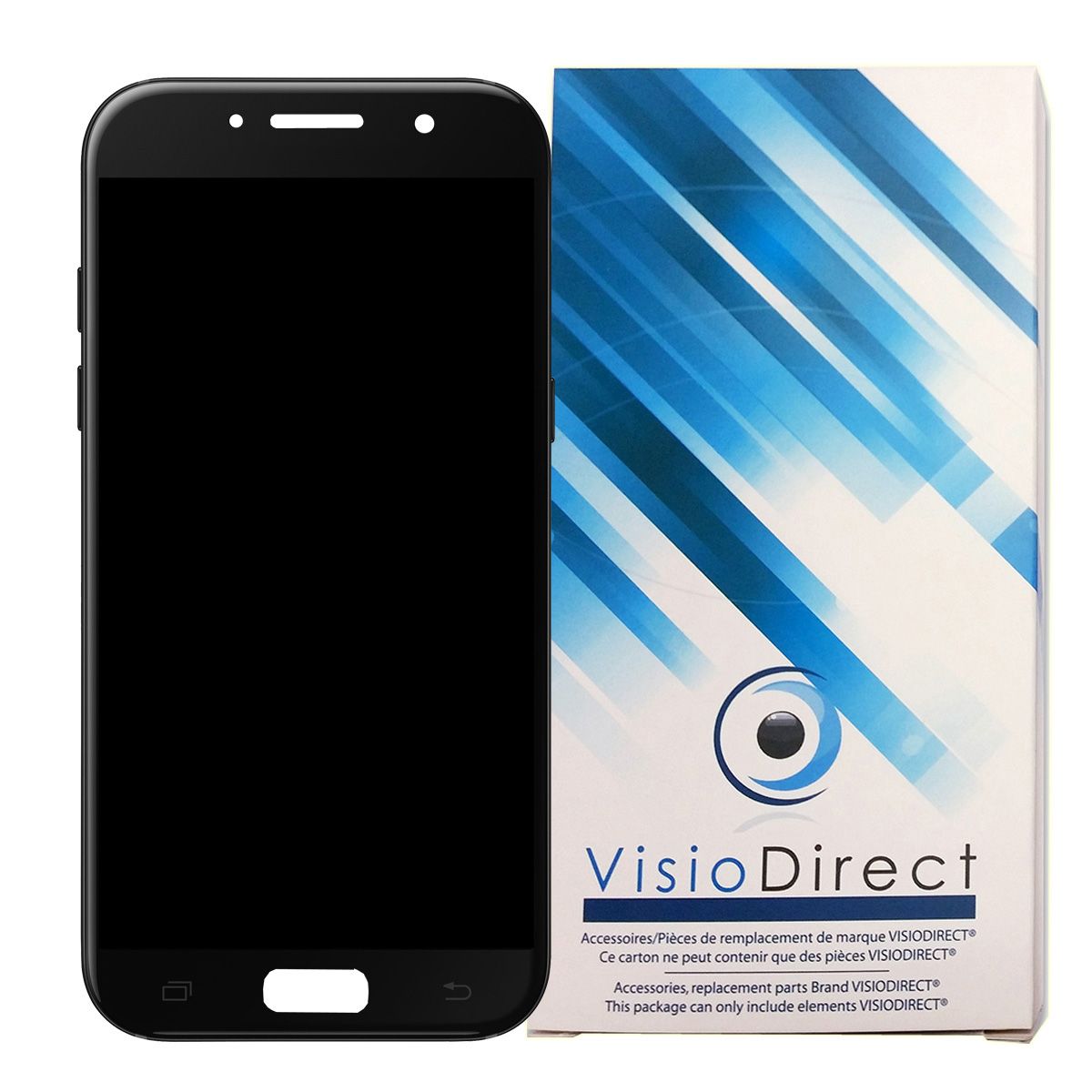 Visiodirect® Ecran Complet Pour Samsung Galaxy A5 2017 Sm-A520f Téléphone Portable Noir Vitre Tactile + Écran Lcd