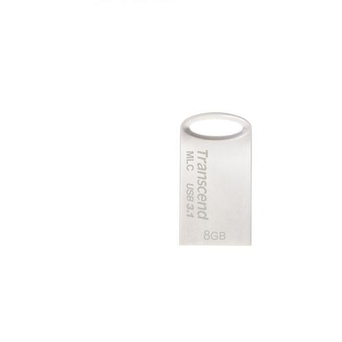 Transcend JetFlash 720 - Clé USB - 8 Go - USB 3.1 - argent