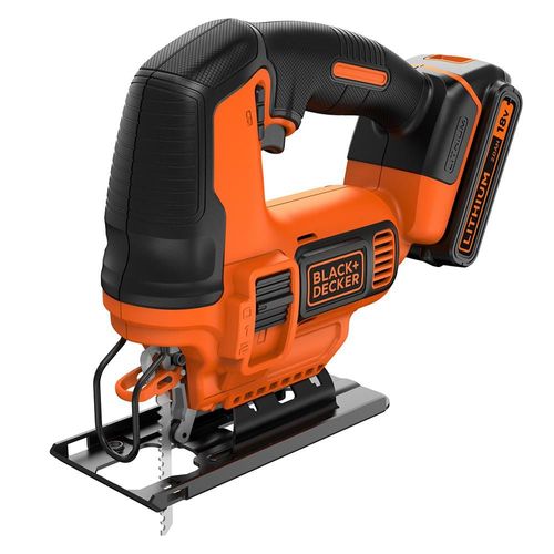 Black & Decker BDCJS18 Scie sauteuse pendulaire sans fil 18V avec 1 batterie