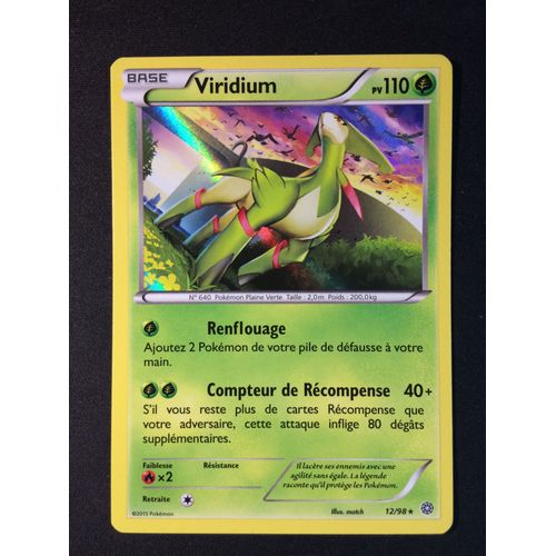 Viridium 12/98 Holo Set Xy Origines Antiques Fr