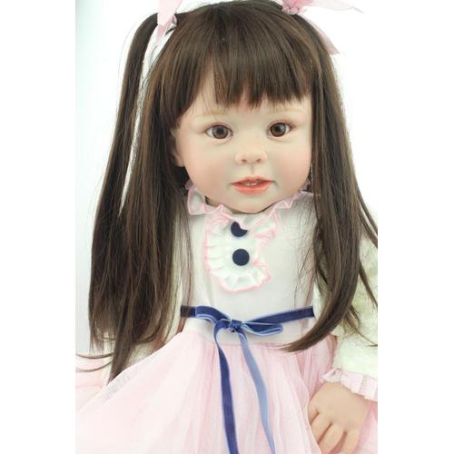 70 Cm Silicone Vinyle Reborn Baby Doll Lifelike Serie Emulational Grande Taille Bebe Reborn Doll Jouet Vetements Modele Filles Brinquedos Rakuten