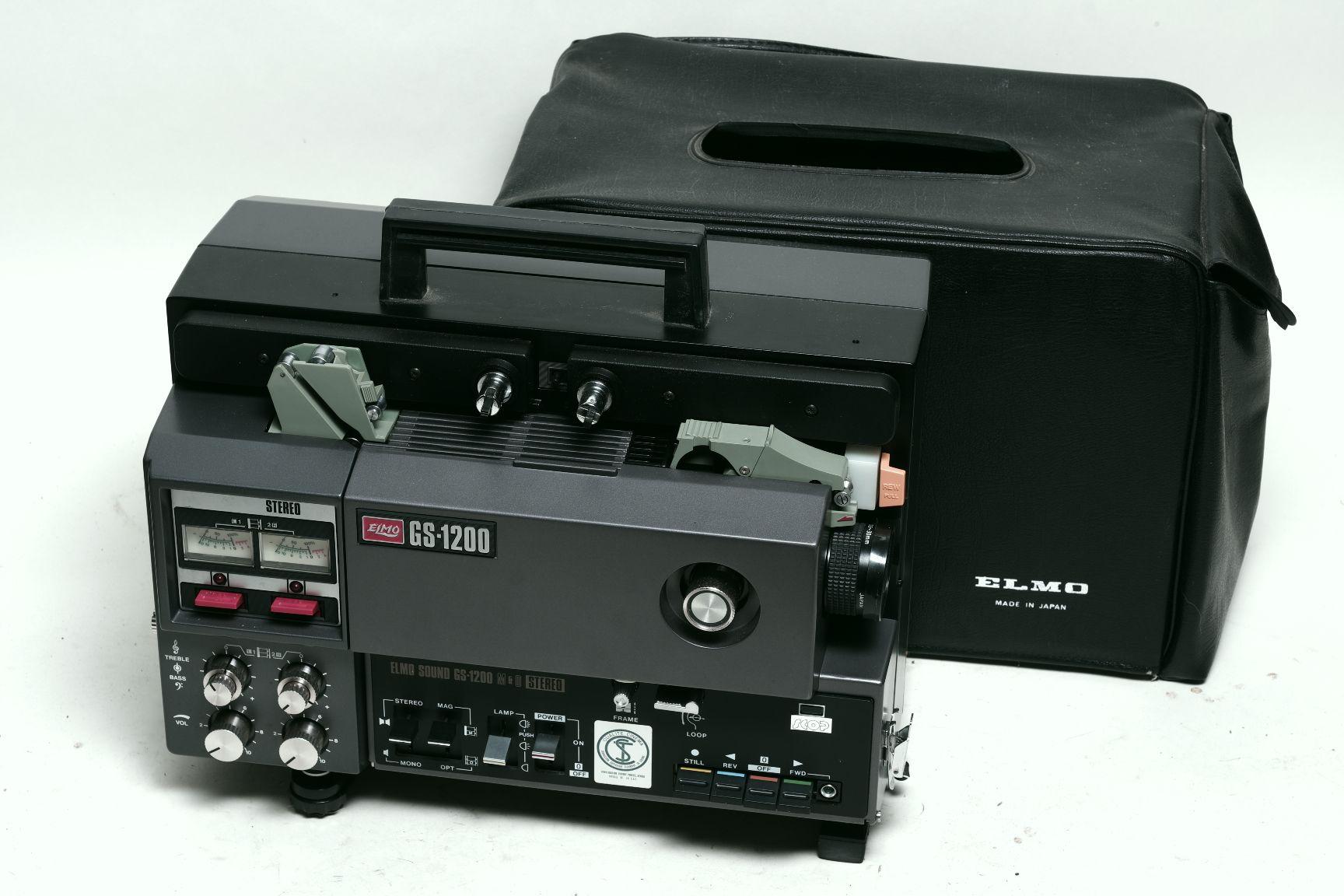 Elmo GS1200- Projecteur Super 8 Sonore