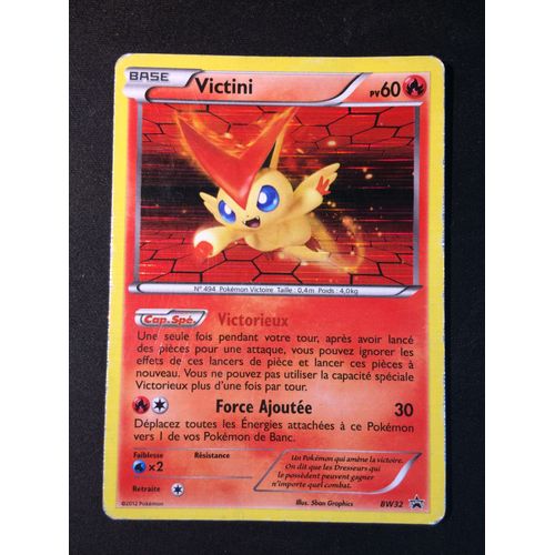 Victini Bw32 Holo Set Promo Blackstar Black&white Fr