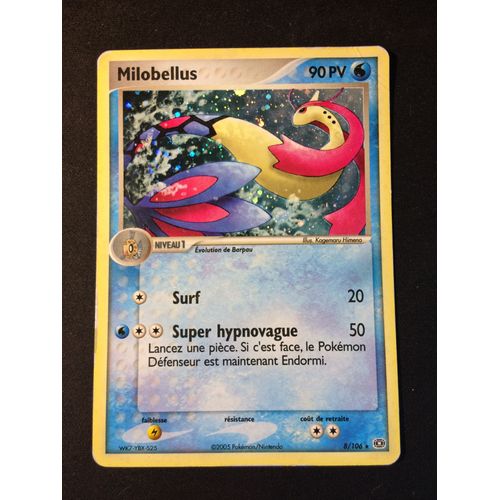 Milobellus 8/106 Holo Set Ex Emeraude Fr