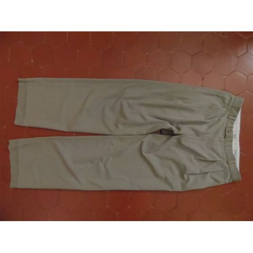 Pantalon À Pinces Popeline Vert Best De La Redoute