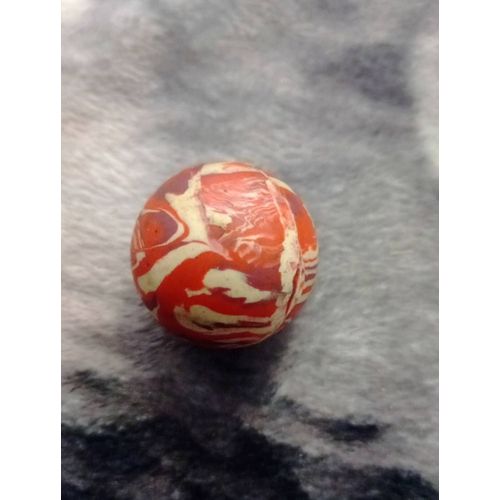 Balle Rebondissante Rouge/Blanc.