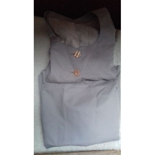 Ensemble Tailleur Idol Coton T 44/46 Taupe
