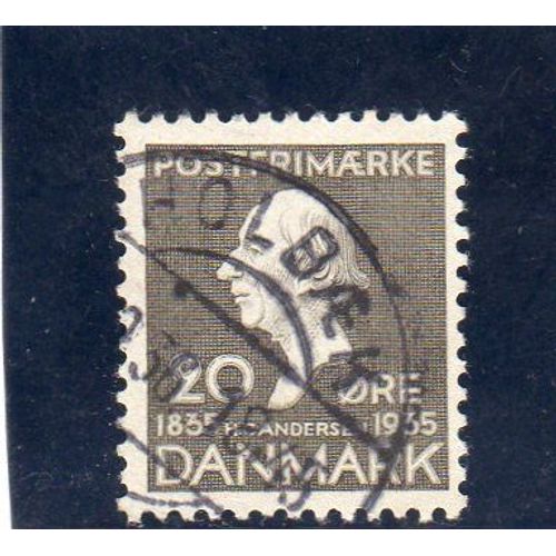 Timbre-Poste Du Danemark (60ème Anniversaire De La Mort D'andersen)