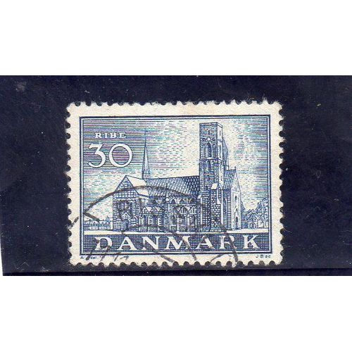 Timbre-Poste Du Danemark (4ème Centenaire De L'eglise Réformée : Cathédrale De Ribe)