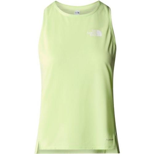 Women's Sunriser Tank Débardeur Taille M, Vert/Jaune