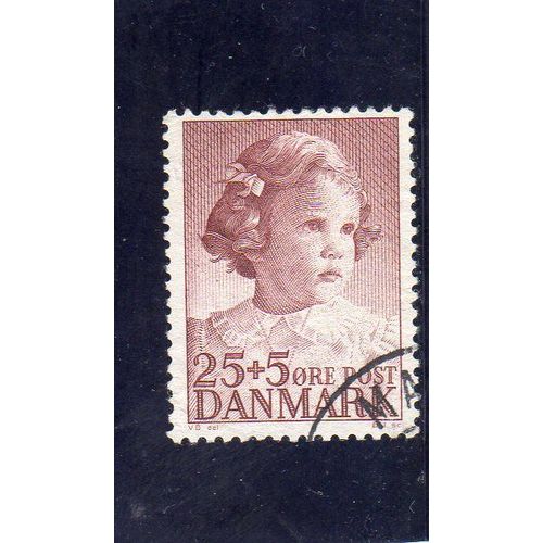 Timbre-Poste Du Danemark (Au Profit Des Uvres De L'enfance, Princesse Anne-Marie) 