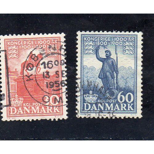 Timbres-Poste Du Danemark (Millénaire Du Royaume, 3ème Série)
